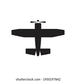 Plane icon design isolated on white background