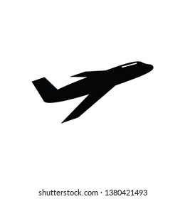 the plane icon design template
