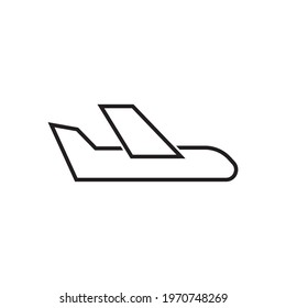 Plane Icon design vector for web use