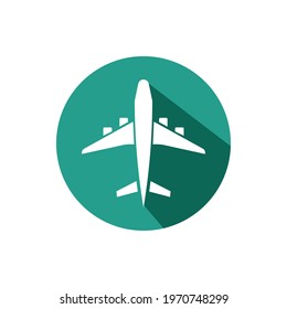 Plane Icon design vector for web use