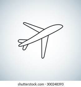 plane Icon  element design for use in your business projects