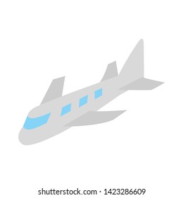 plane icon. flat illustration of plane vector icon for web