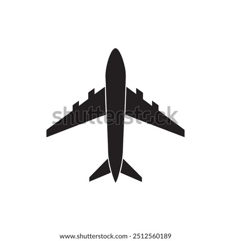 Plane icon. Flying planes. Flight transport symbol. Plane silhouette. Plane logo. Travel illustration. Holiday symbol. Vector illustration.