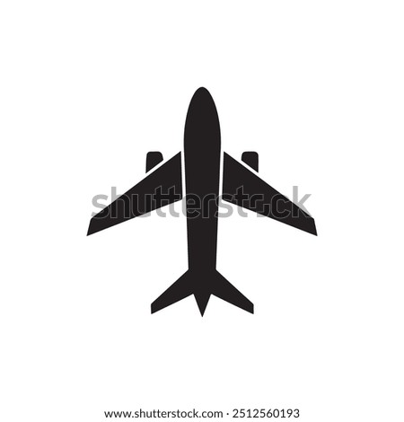 Plane icon. Flying planes. Flight transport symbol. Plane silhouette. Plane logo. Travel illustration. Holiday symbol. Vector illustration.