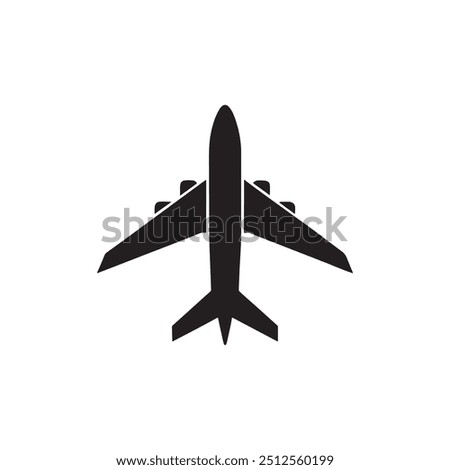 Plane icon. Flying planes. Flight transport symbol. Plane silhouette. Plane logo. Travel illustration. Holiday symbol. Vector illustration.