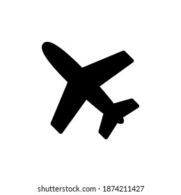 Plane Icon for Graphic Design Project