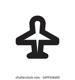 Plane Icon for Graphic Design Projects