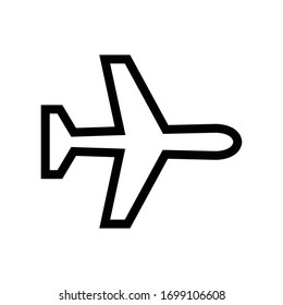 Plane Icon for Graphic Design Projects