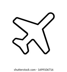 Plane Icon for Graphic Design Projects