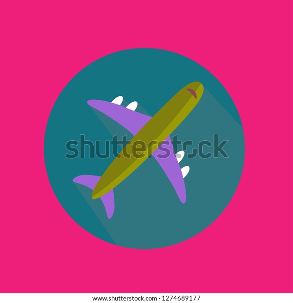 plane icon. icon for holiday\
sign