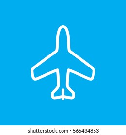 plane icon illustration