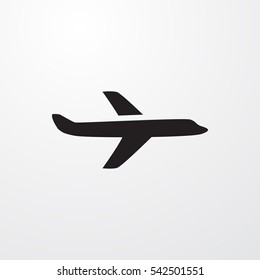 plane icon illustration isolated vector sign symbol