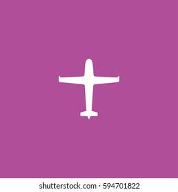 Plane icon illustration isolated vector sign symbol