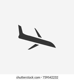 Plane icon illustration isolated vector sign symbol