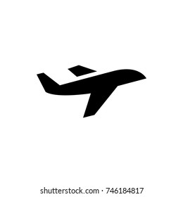 plane icon illustration isolated vector sign symbol