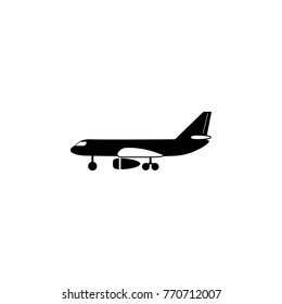 plane icon. Illustration of transport elements. Premium quality graphic design icon. Simple icon for websites, web design, mobile app, info graphics on white background