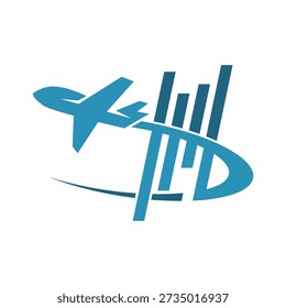 Plane icon image design illustration
