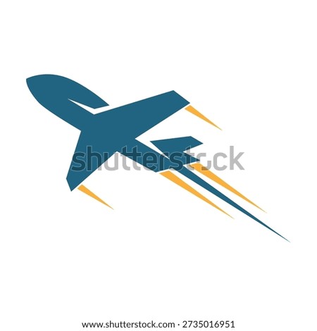 Plane icon image design illustration