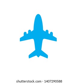 Plane icon isolated on white background