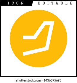 plane icon isolated sign symbol vector illustration - vector 