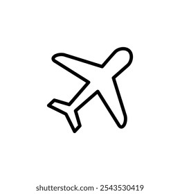 Plane icon logo design. Airplane sign and symbol. Flight transport symbol. Travel sign. aeroplane