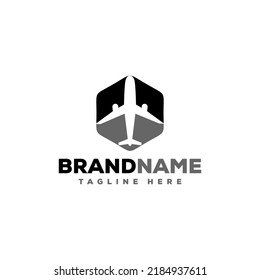 plane icon logo design creative idea vector design inspiration