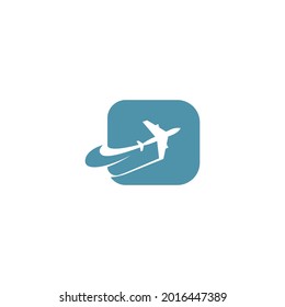 Plantilla de diseño de logotipo de icono de plano ilustración vectorial