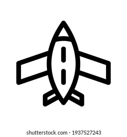 plane icon or logo isolated sign symbol vector illustration - high quality black style vector icons
