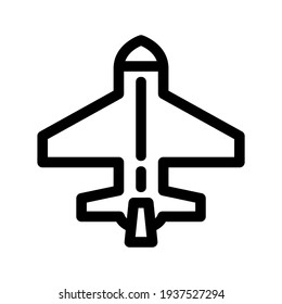 plane icon or logo isolated sign symbol vector illustration - high quality black style vector icons
