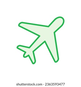 Plane icon set. Airplane icon vector. Flight transport symbol. Travel illustration. Holiday symbol