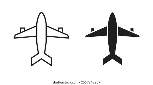 Plane Icon set. vector illustration set