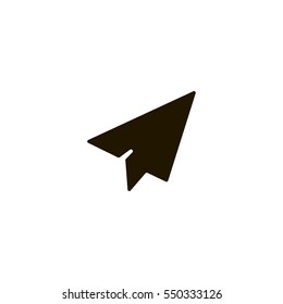 plane icon. sign design