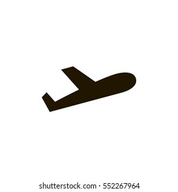 plane icon. sign design