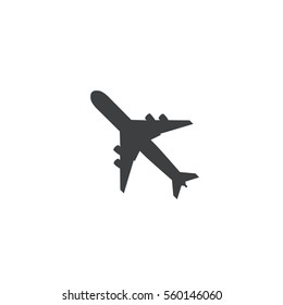 plane icon. sign design