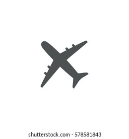 plane icon. sign design