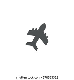 plane icon. sign design