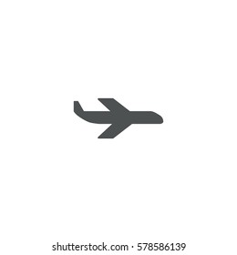 plane icon. sign design