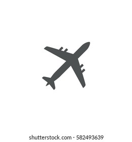 plane icon. sign design