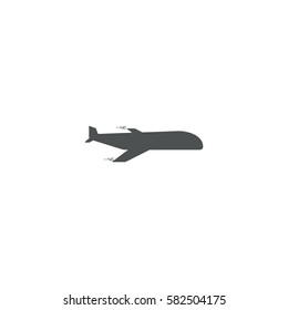 plane icon. sign design