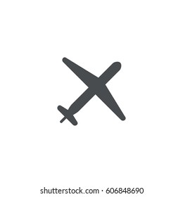 plane icon. sign design