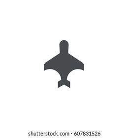 plane icon. sign design