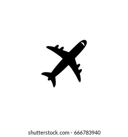 plane icon. sign design