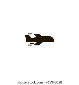 plane icon. sign design