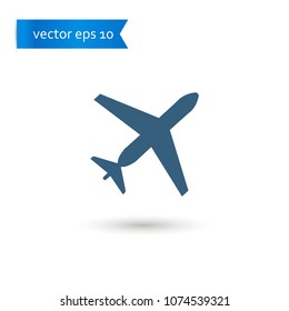 plane. plane icon. sign design. Vector EPS 10.