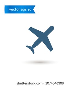 plane. plane icon. sign design. Vector EPS 10.