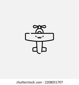 Plane icon sign vector,Symbol, logo illustration for web and mobile