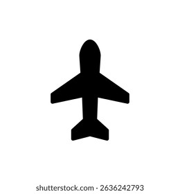 Plane icon symbol for apps and websites. Airplane sign and symbol. Flight transport symbol. Travel sign. aeroplane