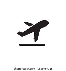 plane icon symbol sign vector