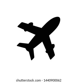 Plane icon symbol vector illustration