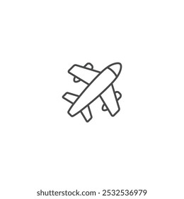 Ilustração vetorial do símbolo do ícone Plano